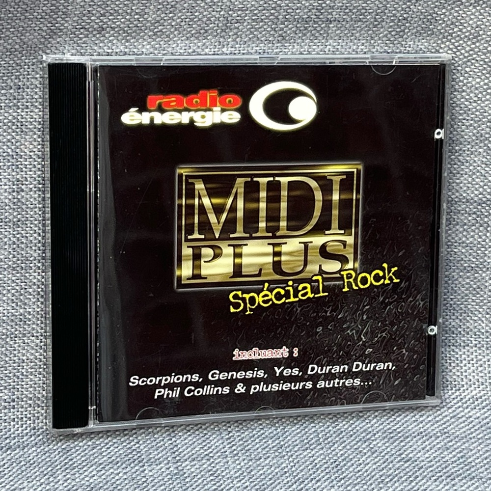 Radio Energie Midi Plus Spécial Rock Audio CD Music Album